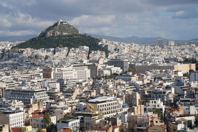 City view from acropolis, ahens, greece