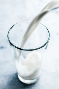 Close-up of drink on table