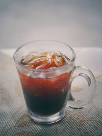 Close-up of drink on table