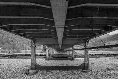 View of bridge from below