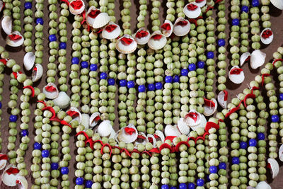 Full frame shot of multi colored pencils