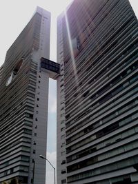 Low angle view of modern building