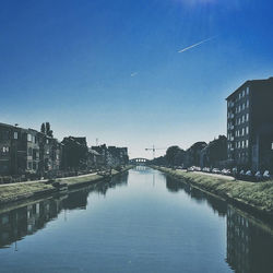 River with buildings in background