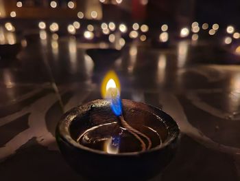 burning