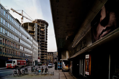 View of buildings in city