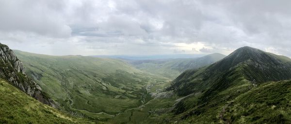 Panoramic view of landscape against sky