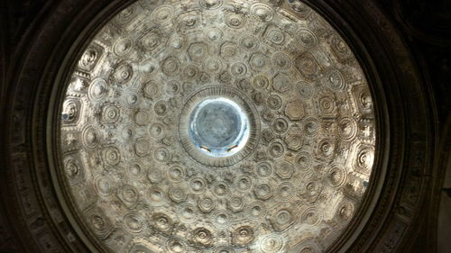 Close-up of dome of church