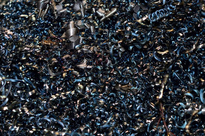 Full frame shot of stones in sea