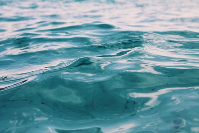 Full frame shot of rippled water