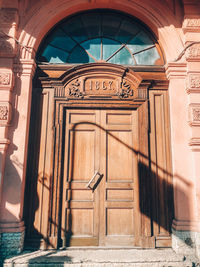 Exterior of historic building