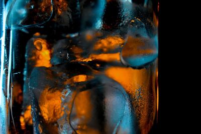 Close-up of drink in glass