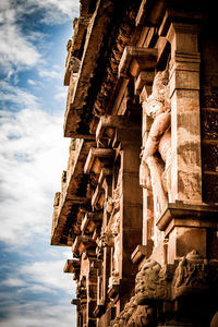 Low angle view of building against sky