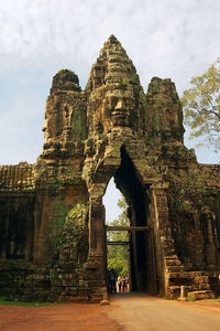 View of a temple