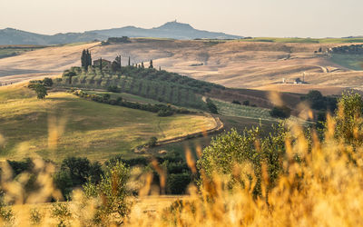 Panoramic view of landscape against sky