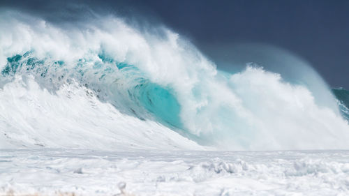 Panoramic view of sea against sky