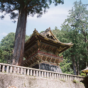 Low angle view of roof