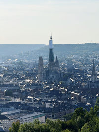 Cityscape against sky