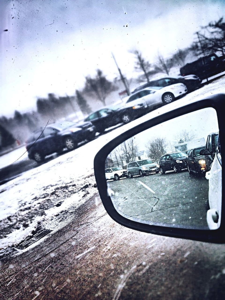transportation, mode of transport, car, land vehicle, road, part of, sky, street, vehicle interior, cropped, windshield, travel, on the move, car interior, side-view mirror, glass - material, close-up, transparent, season, focus on foreground