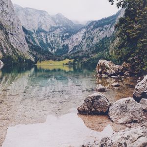 Scenic view of mountains