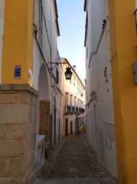 Narrow alley in town