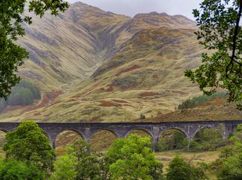 Scenic view of viaduct