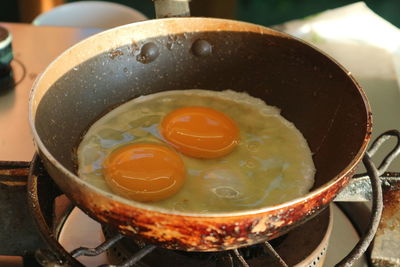 Close-up of food in container