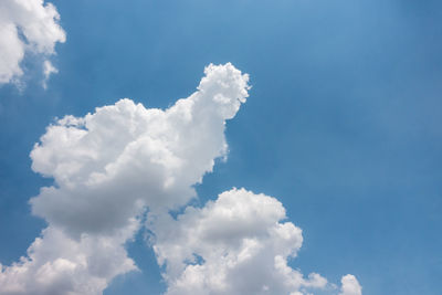 Low angle view of clouds in sky