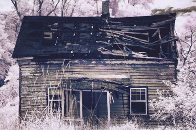 Old ruin of building