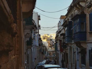 Malta valletta streets