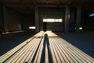 Empty wooden structure