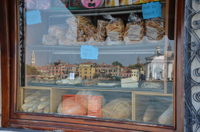 Close-up of food in store