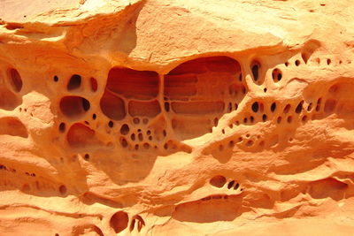 Close-up of sand in desert