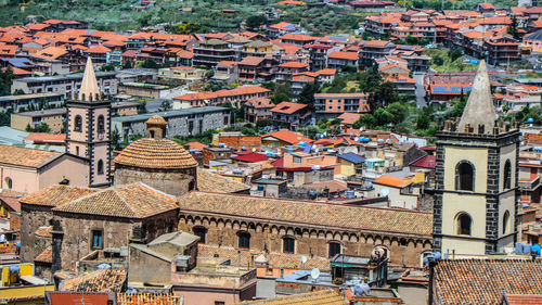 View on catania sicily italy