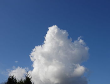Low angle view of clouds in sky