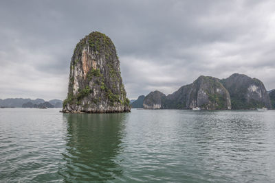 Panoramic view of sea against sky