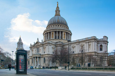 St paul's cathedral in the city of london landmark, uk