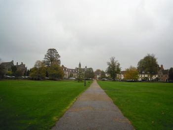 Park against sky