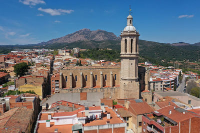 Church of santa eulalia s. xv.esparreguera is famous in catalonia