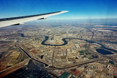 Aerial view of cityscape