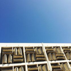 Low angle view of blue sky