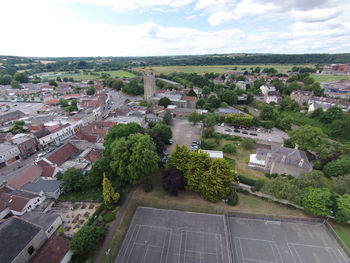 Buildings in town