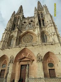 Low angle view of church