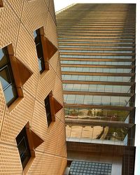 Low angle view of modern building