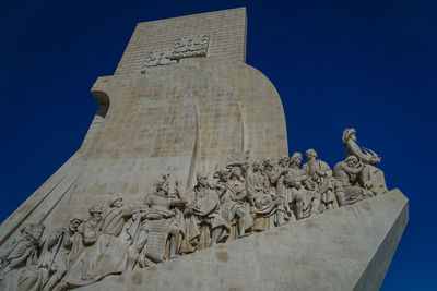 Low angle view of statue