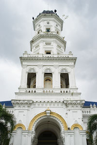 Low angle view of church against sky