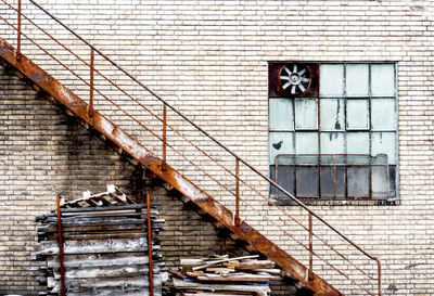 View of abandoned building