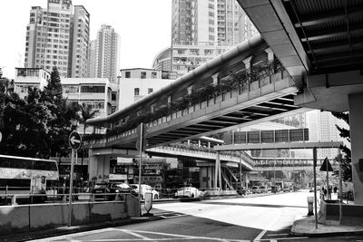 Street amidst buildings in city