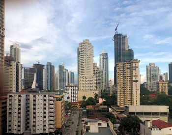 Views of the panama city, panama skyline