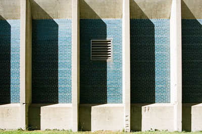 Low-angle view of modern building