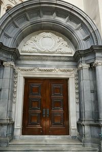 Facade of historical building